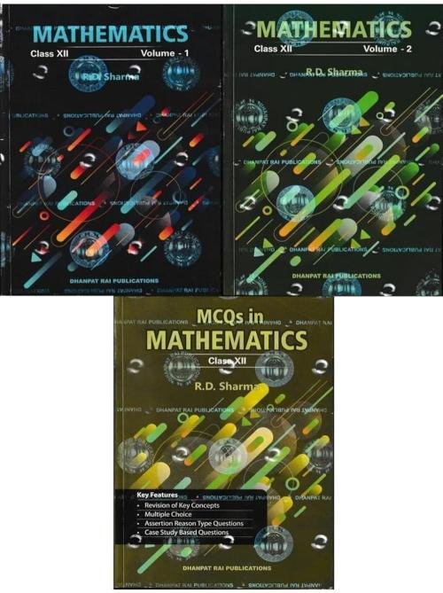 R D Sharma Mathematics for Class 12 (Set of 3 Vol.) - CBSE Examination (2026-27)