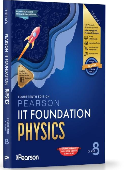 Pearson IIT Foundation Series Class 8 Physics 2026-27