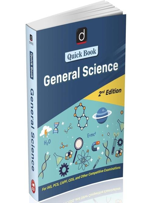 DRISHTI IAS Quick Book General Science, English Medium, for IAS, PCS, CAPF, CDS & Other Competitive Exams