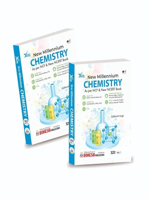 DINESH New Millennium Chemistry for Class 12 (Vol I & II) – Latest 2026-27 Edition | NCERT Based | MCQs, Case Based Questions, PYQs, NCERT Exemplar & Based Practice | CBSE Board Exam Preparation