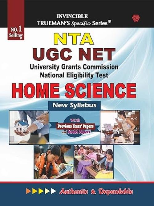 Trueman's UGC NET/SET/JRF Home Science - 2025 Edition | Includes Previous Year Papers | Model Test Paper