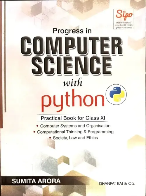 Computer Science with python Textbook for Class 11 By Sumita Arora (2026-27)