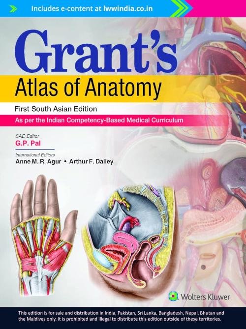 Grant’s Atlas of Anatomy, 1st South Asian Edition