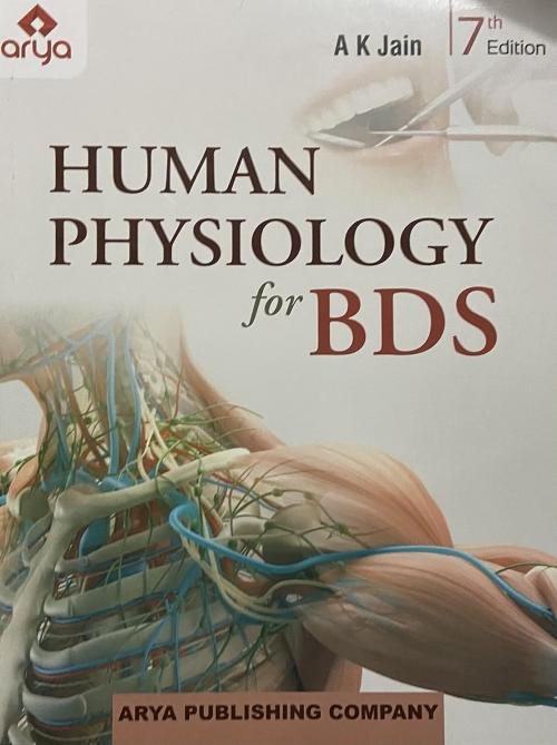 Human Physiology For BDS by A K Jain