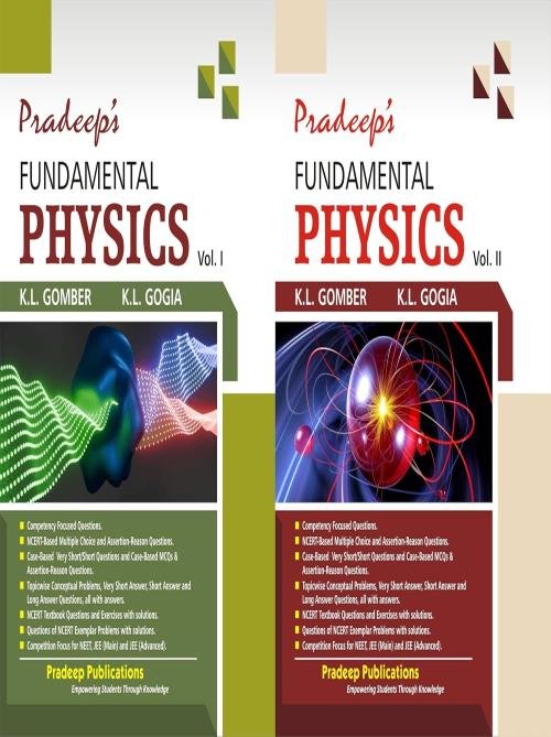 Pradeep's Fundamental Physics Vol.I & II for Class 11 (2026-27)
