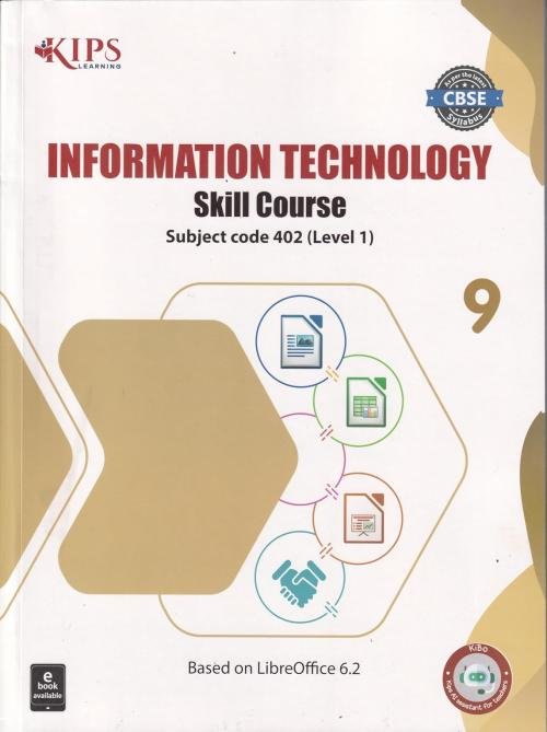 Information Technology Skill Course Book for Class 9 2026-27