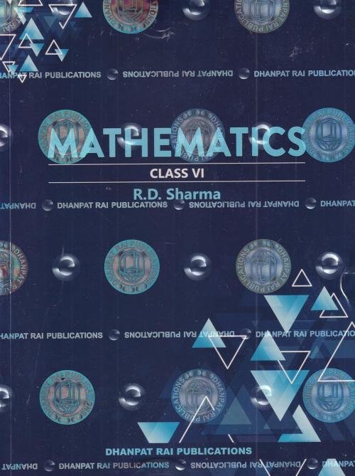 R D Sharma Mathematics Class 6 - CBSE Examination 2026-2027