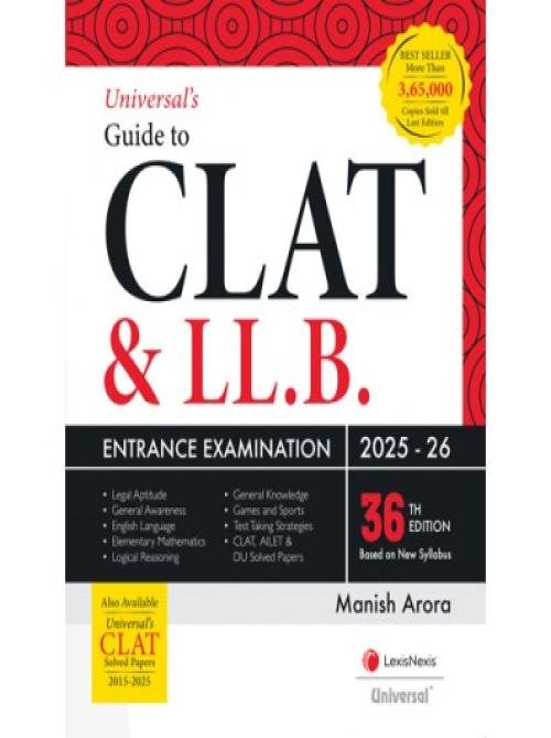 Guide to CLAT & LL.B. Entrance Examination on Ashirwad Publication