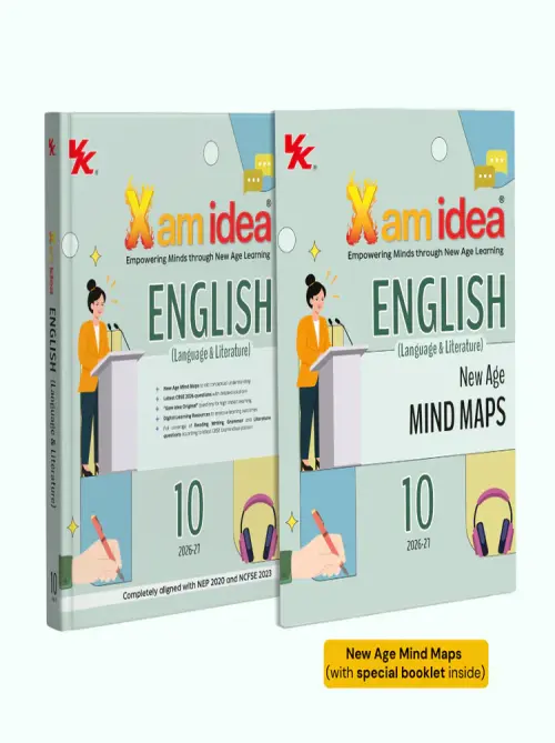 Xam idea English (Language & Literature) Class 10 (CBSE 2026-27) | With New Age Mind Maps | Latest CBSE 2026 Questions with Detailed Solutions | Xam Idea Original Questions | Digital Learning Resources | Reading, Writing, Grammar & Literature