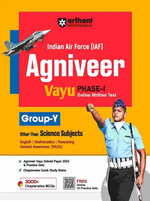 Indian Air Force (IAF) Agniveer Vayu Phase I Online Written Test Group – Y 2024-25 Ediditon English Medium