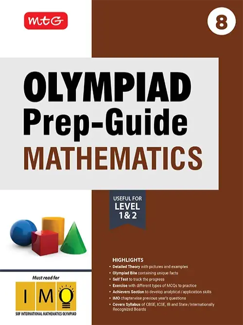 MTG Olympiad Prep-Guide Mathematics Class-8
