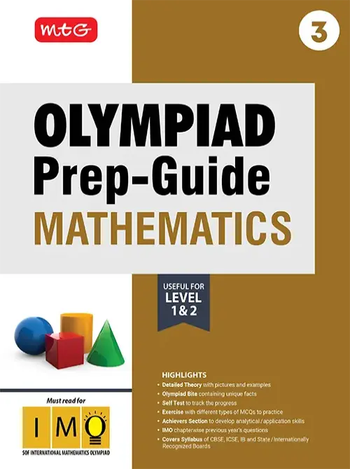 MTG Olympiad Prep-Guide Mathematics Class-3