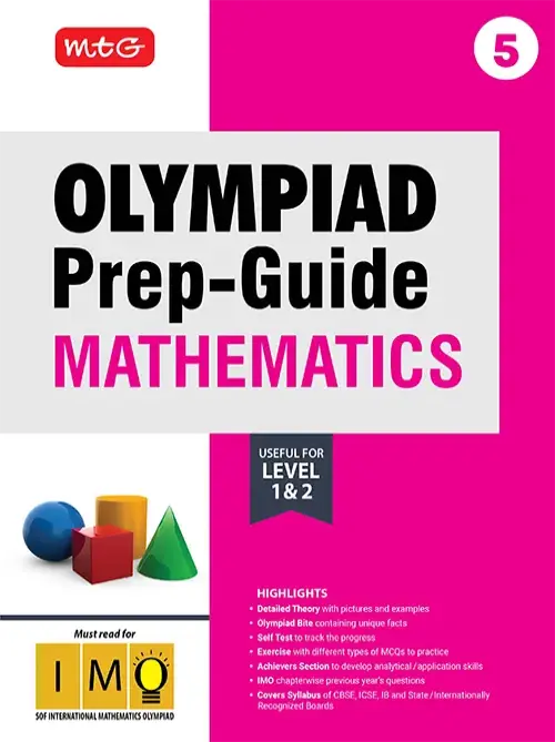 MTG Olympiad Prep-Guide Mathematics Class-5