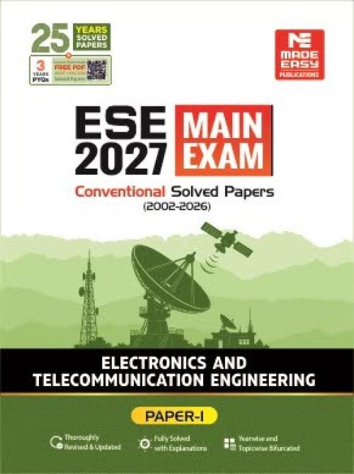 Made Easy ESE 2027 Mains Examination: Electronics and Telecommunication Engineering Conventional Paper-1