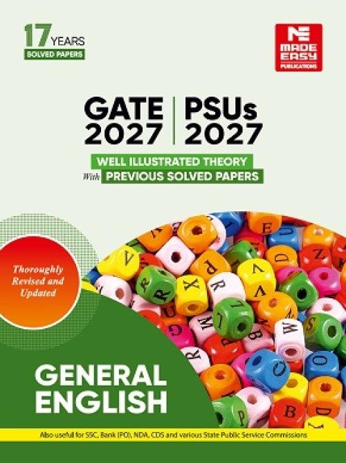 General English for GATE and PSUs: 2027