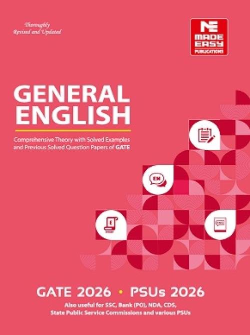General English for GATE and PSUs: 2026