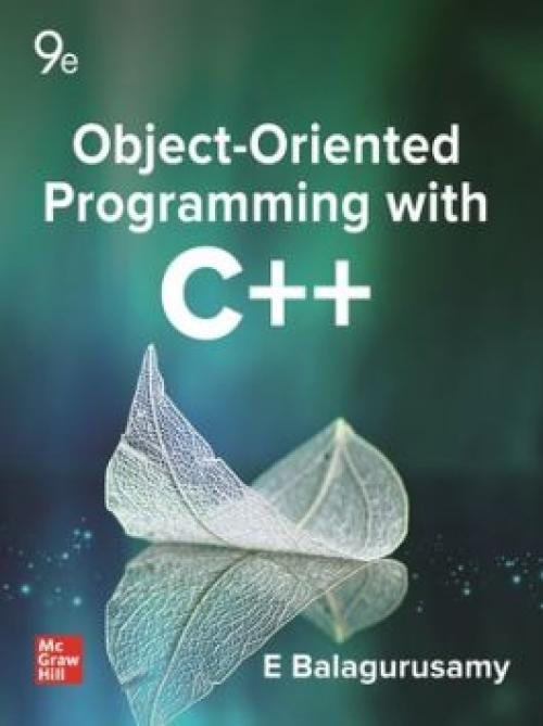 Object Oriented Programming With C++ by E Balagurusamy