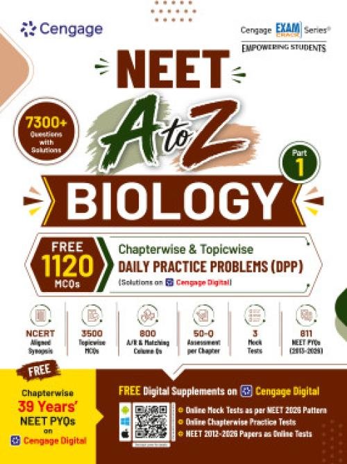 A to Z Biology for NEET:Part-1 (Class 11) at Ashirwad Publication