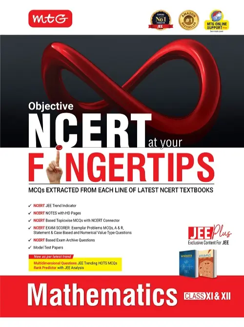 MTG Objective NCERT at your FINGERTIPS Mathematics - NCERT Notes with HD Pages, Based on NCERT Exam Archive Questions, JEE Books (Latest & Revised)
