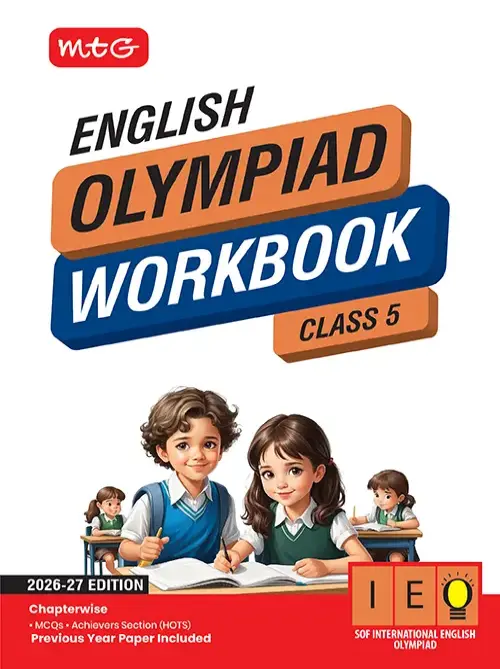 MTG International English Olympiad Work Book-Class 5