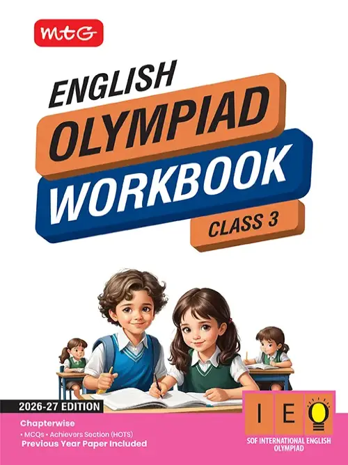 MTG International English Olympiad Work Book-Class 3