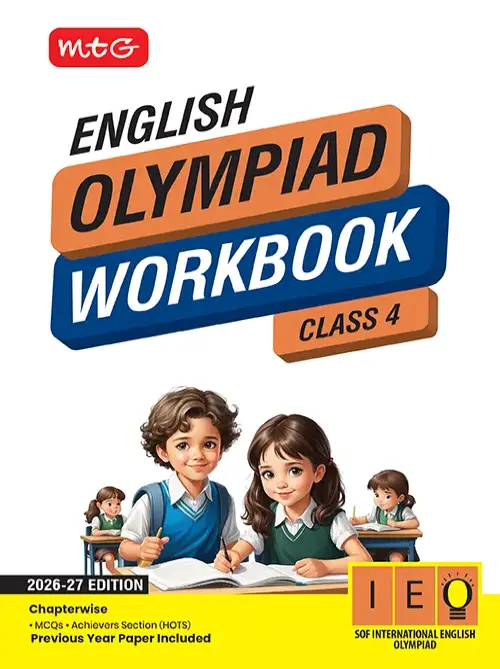 MTG International English Olympiad Work Book-Class 4
