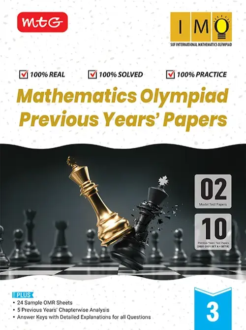 MTG Class 3 Mathematics Olympiad Previous 5 Years Papers