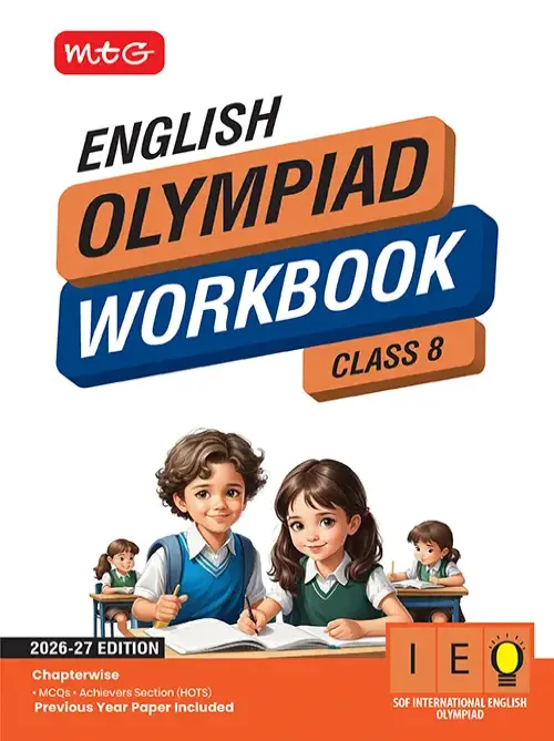 MTG International English Olympiad Work Book-Class 8