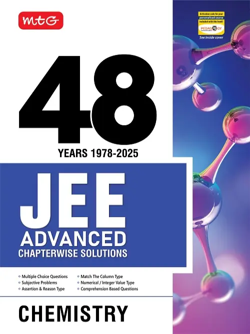 MTG 48 Years JEE Advanced (2025-1978) PYQ For 2026 Exam – Chemistry