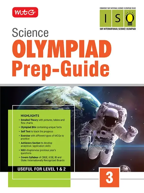 MTG Class 3 Olympiad Prep-Guide (OPG) Science (NSO) – Detailed Theory, Self Test For SOF