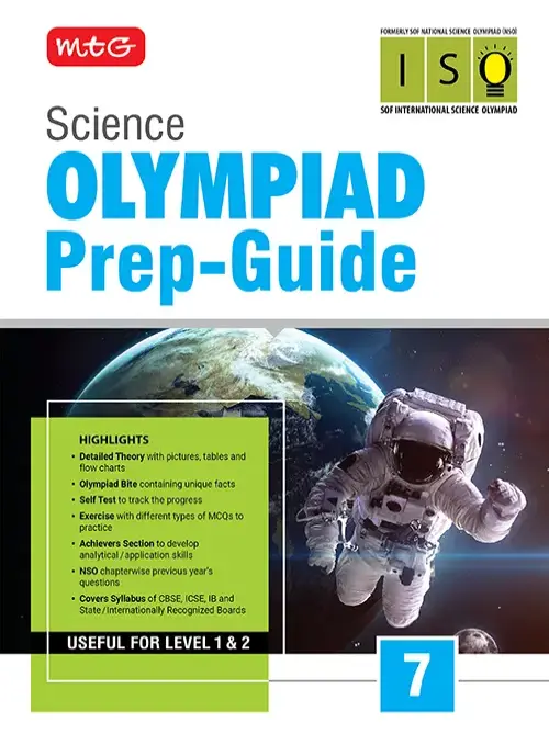 MTG Class 7 Olympiad Prep-Guide (OPG) Science (NSO) – Detailed Theory, Self Test For SOF