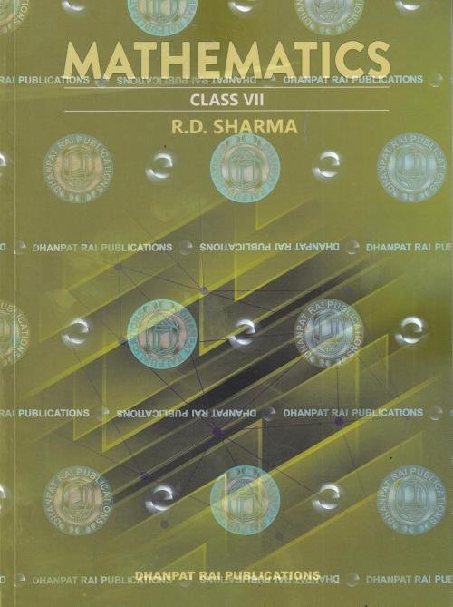 R D Sharma Mathematics Class 7 - CBSE Examination 2026-2027