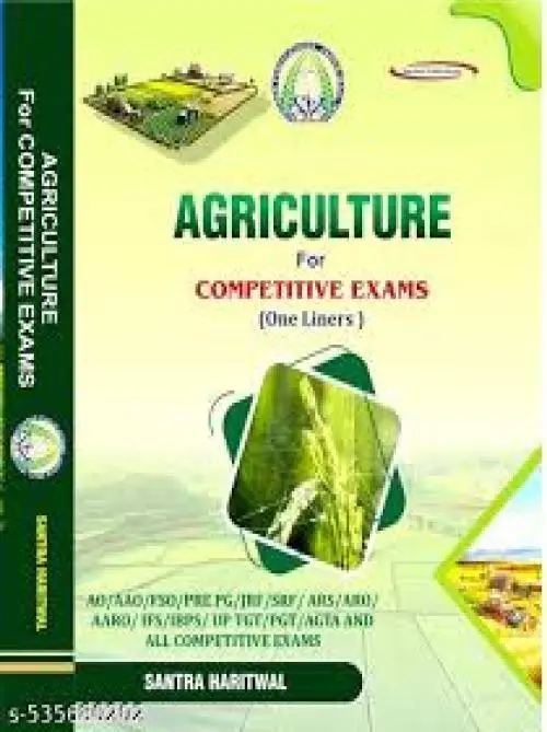 Agriculture for Competitive Exams One Liners Subjective Book