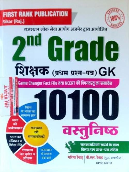 First Rank School Lecturer 2 Paper 10100+ Objective