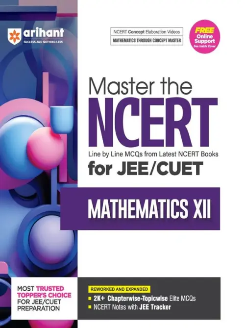 Master the NCERT for JEE / CUET Mathematics Class-XII 2026 | Free Online Support | English Medium