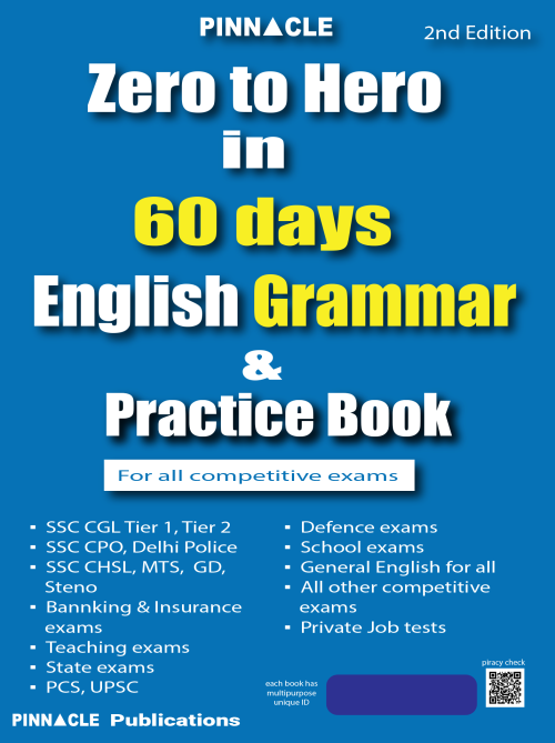 Zero To Hero In 60 Days English Grammar and Practice Book