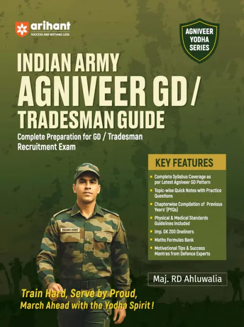 Indian Army Agniveer GD & Tradesman Recruitment Exam | Complete Syllabus Coverage, Chapterwise PYQs, Maths Formulas
