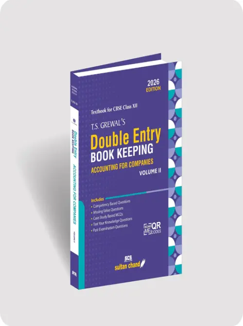 Double Entry Book Keeping : Accounting for Companies Vol-2 Class 12 2026-27