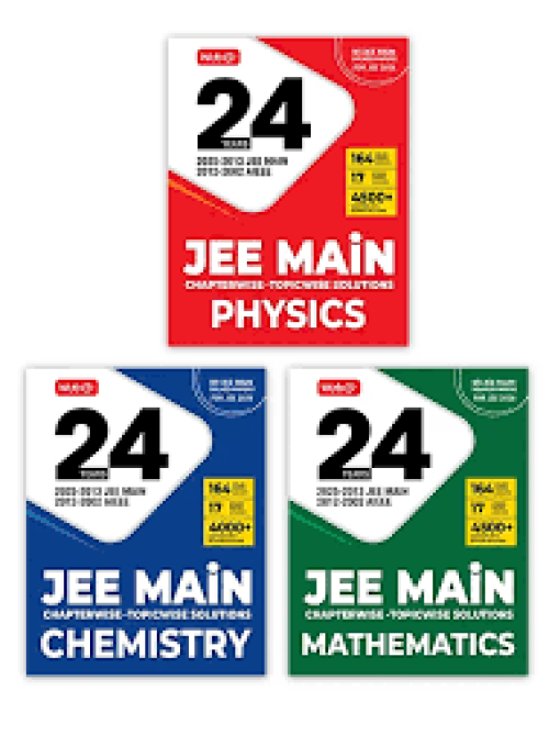 MTG 24 Years JEE MAIN (Combo) Chapterwise Topicwise (2025-2002) – Physics For 2026 Exam