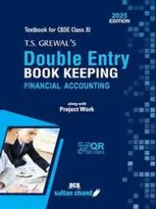 T.S. Grewal Double Entry Book Keeping Class 11 | Financial Accounting CBSE (2025-26)