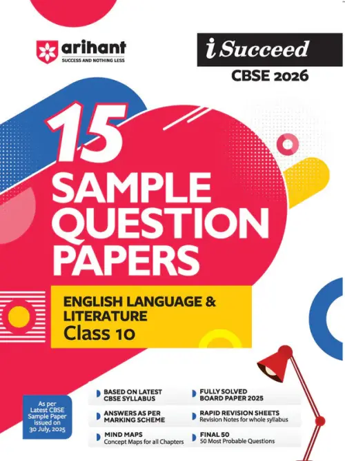 i-Succeed CBSE 2026— English Language & Literature Class 10 | 15 Sample Question Papers | Rapid Revision Sheets | 3 Stages of Sample Papers | Fully Solved Board Paper 2025 | Based on Latest CBSE Sample Paper