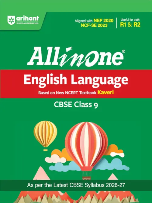 All in One English Language (Keveri) Class 9 for CBSE Exam 2026-27 | NCERT Based Complete Theory, Practice Exercises, CBQs, A-R, Sample Papers & Mind Maps | Revised Edition as per Latest Syllabus