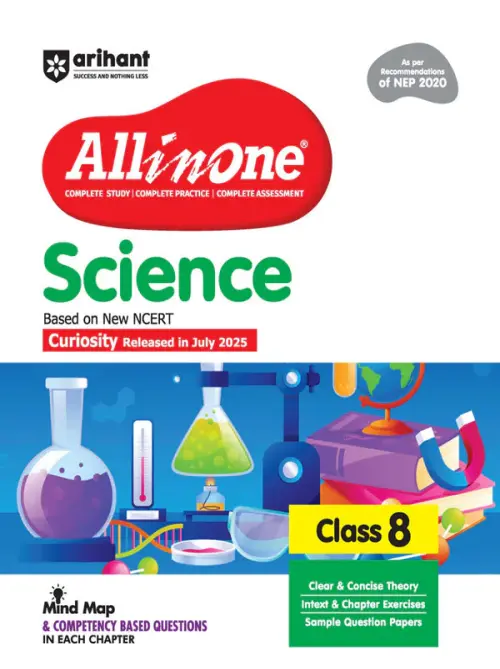 CBSE All in One Science Class 8 Exam 2025–26 | Sample Question Papers | Based on New NCERT Released in July 2025