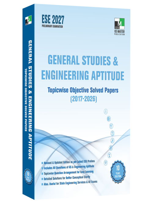 IES Master General Studies & Engineering Aptitude Topicwise Objective Solved Papers