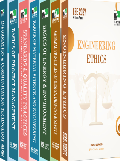 ESE 2027 General Studies Complete Combo | Engineering Services Paper-I All Modules | 7 Books Set