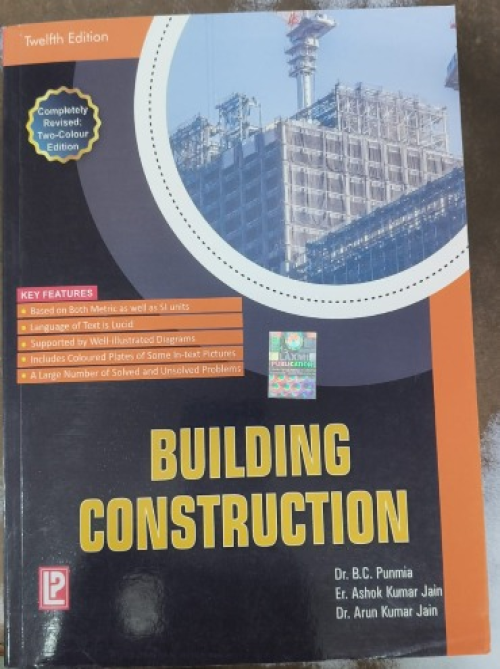 Building Construction By Punmiya