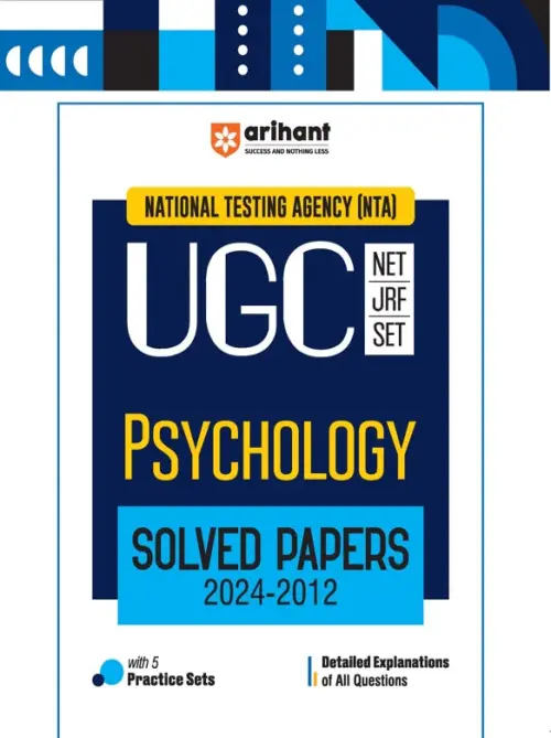 NTA UGC NET /JRF/SET 2025 - Psychology Solved Papers (2024-2012)