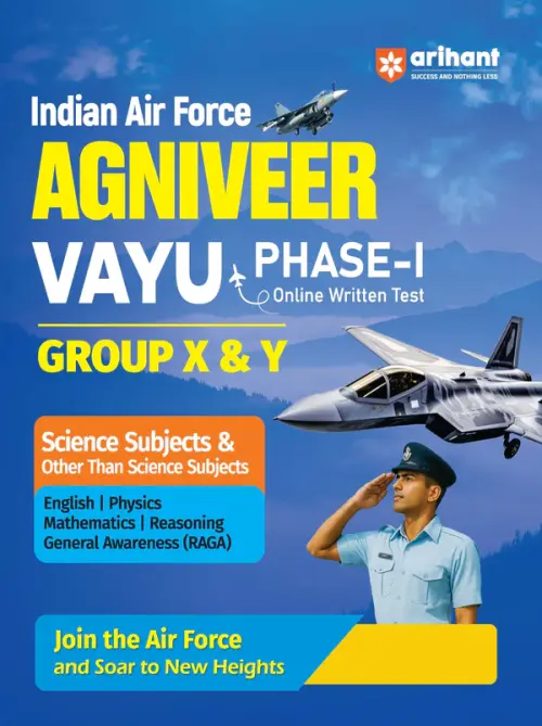 Indian Air Force Agniveer Vayu (Phase 1) Online Exam 2026 | Group X & Y Science and Other than Science Subject | Previous Year Papers, Topicwise Theory & 5+ Mock Tests