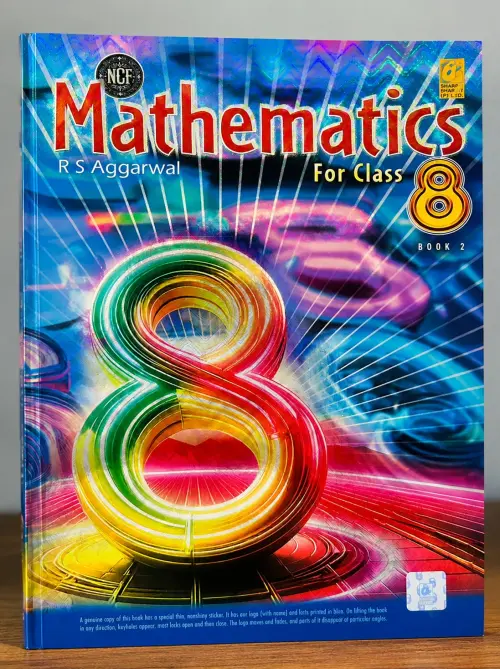 Mathematics For Class 8 Part-2 by R S Aggarwal | NCF & NEP Based (2026-27) Maths Textbook (Rs Aggarwal)
