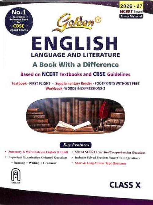 Golden English Language and Literature Class-10 (2026-27)